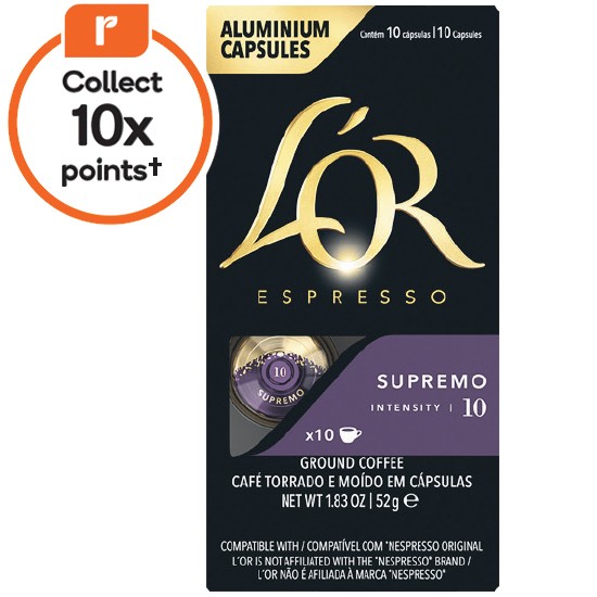 L’OR Coffee Capsules Pk 10