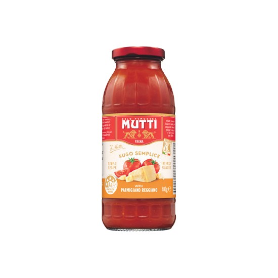 Mutti Sugo Semplice Pasta Sauce 400g