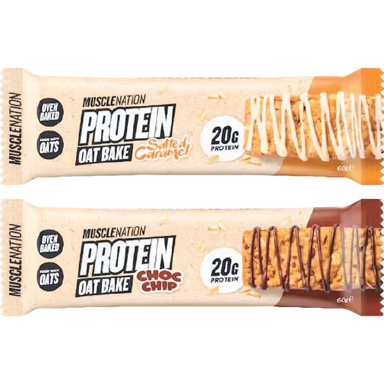 Muscle Nation Protein Oat Bake 60g~