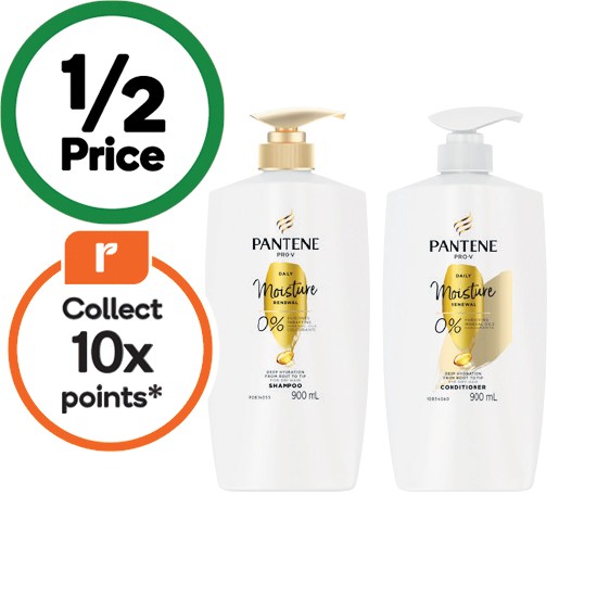 Pantene Pro-V Shampoo or Conditioner 900ml
