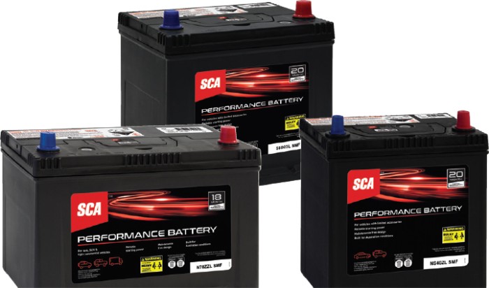 SCA Automotive & 4WD Batteries^
