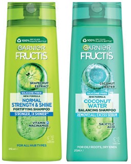 Garnier Fructis Shampoo or Conditioner 315mL Selected Varieties
