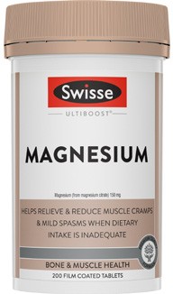 Swisse Ultiboost Magnesium Tablets 200 Pack