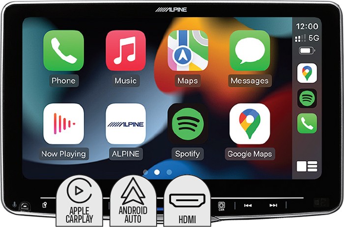 Alpine 9” 200W Halo Wireless DAB+ Rec