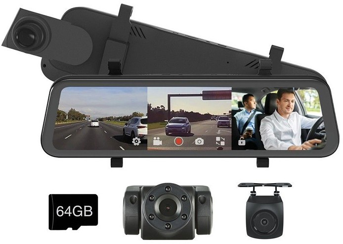 Gator Reverse Camera Triple Camera Kit Touch Screen