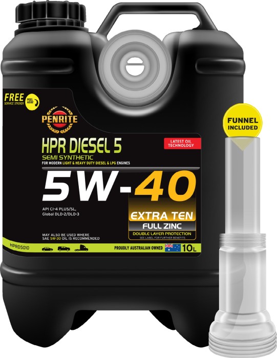 Penrite HPR Diesel 5 5W-40 10L