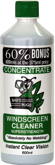 Bar’s Bugs Windscreen Cleaner 600ml