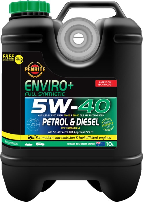 Penrite Enviro+ 5W-40 10L
