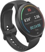 Ryze Wave Smart Watch - Purple/Black