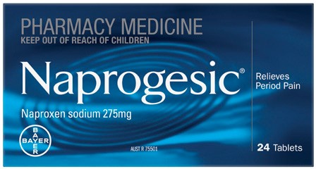 Naprogesic Period Pain Relief 24 Tablets