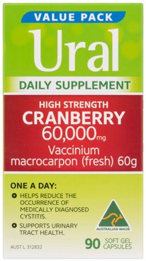 Ural High Strength Daily Cranberry 90 Capsules