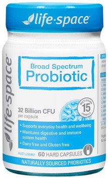 Life-Space Broad Spectrum Probiotic 60 Capsules