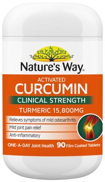 Nature’s Way Activated Curcumin 90 Tablets