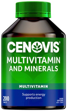 Cenovis Multivitamin and Minerals 200 Tablets