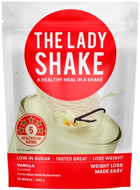 The Lady Shake Vanilla Flavour 840g