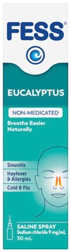 Fess Eucalyptus Saline Nasal Spray 30mL