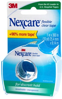 Nexcare™ Flexible Clear Tape 25.4mm x 9.14m