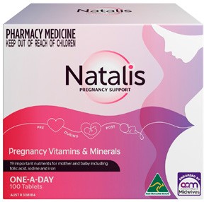 Natalis Pregnancy Support 100 Tablets