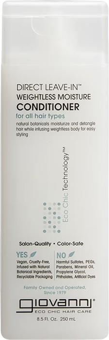 Giovanni Direct Leave In Weightless Moisture Conditioner 250ml