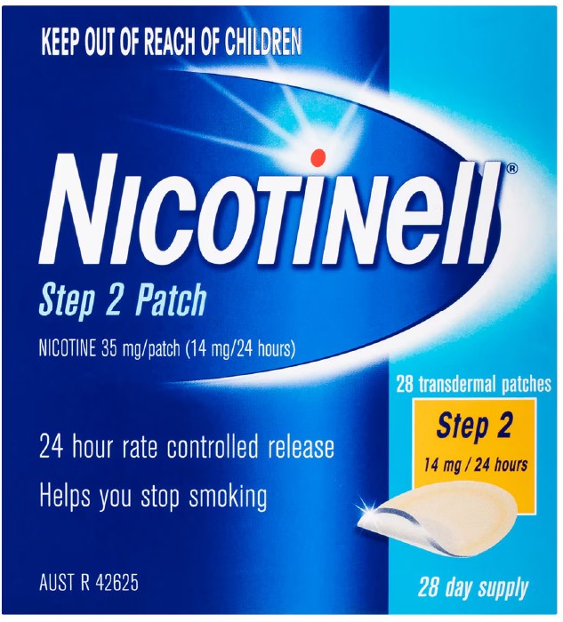 Nicotinell 24 Hour Nicotine Patches Step 2 14mg - 28 Pack