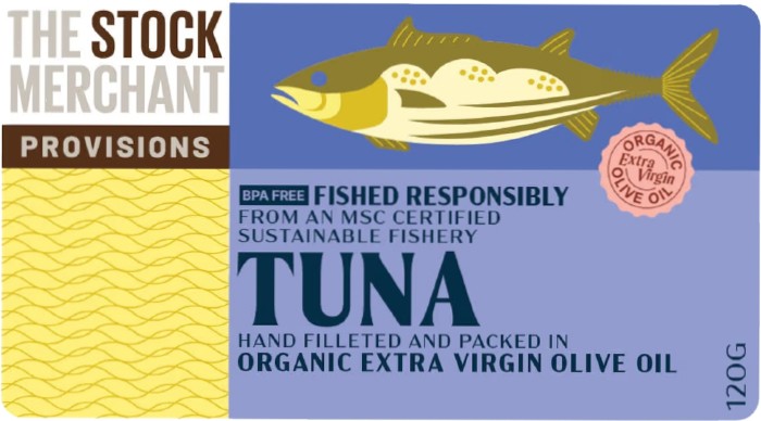 The Stock Merchant Tuna in Extra Virgin Olive Oil 120g