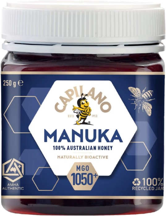 Capilano MGO 1050+ Manuka Honey 250g