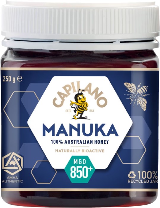 Capilano MGO 850+ Manuka Honey 250g