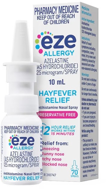 Eze Allergy Antihistamine Nasal Spray 10ml