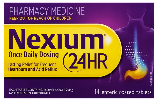 Nexium 24 Hour Heartburn & Acid Reflux Relief 14 Enteric Coated Tablets
