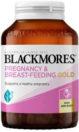 Blackmores Pregnancy & Breast-Feeding Gold Capsules 120 Pack^