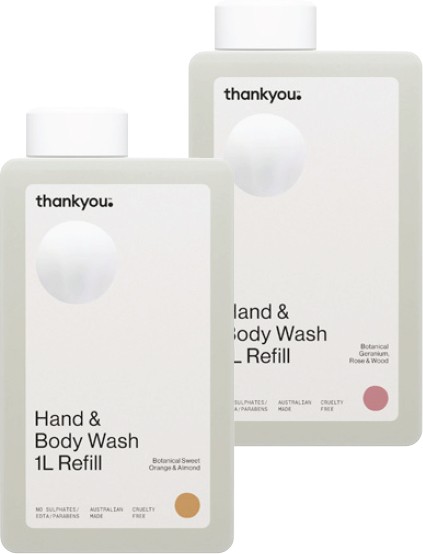 Thankyou Hand & Body Wash Refill 1 Litre