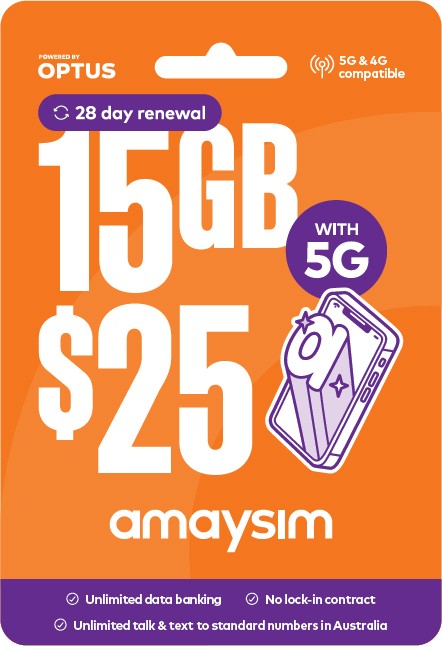 amaysim $25 Starter Pack