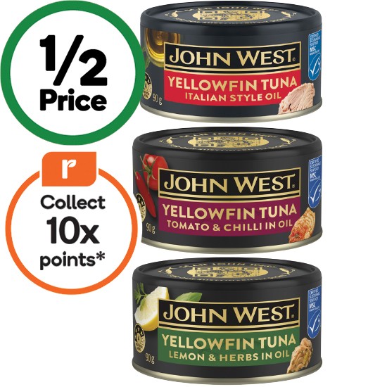 John West Yellowfin Tuna 90g