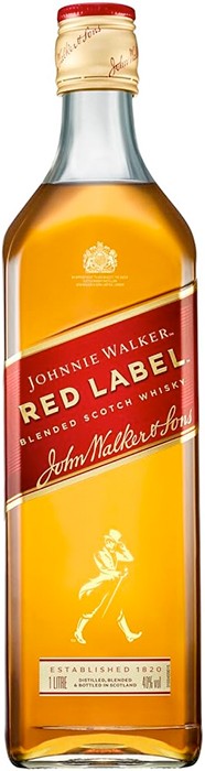 Johnnie Walker Red Label Scotch Whisky 1 Litre