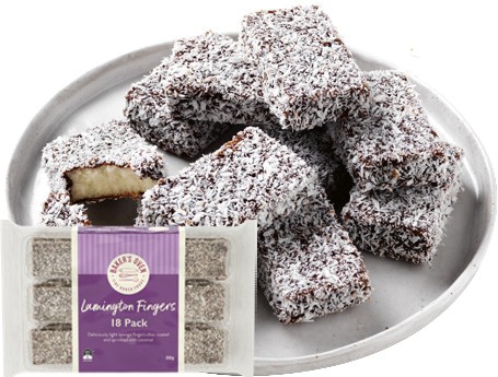 Bakers Oven Lamington Fingers 350g