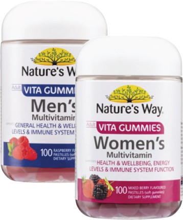 Nature's Way Adult Vita Gummies Multivitamins 100 Pack