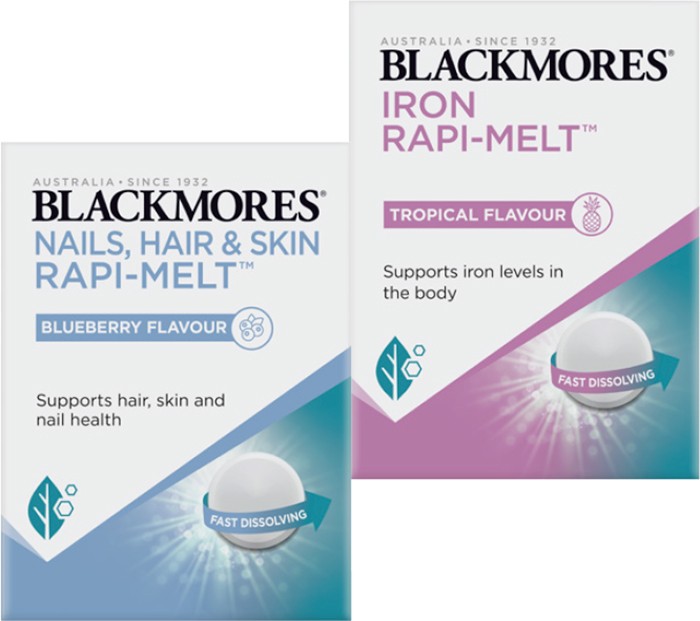 NEW Blackmores Rapi-Melts 60 Pack^