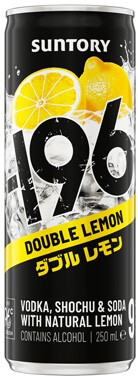 -196 Double Lemon 9% Cans 4x250mL