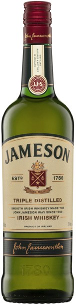 Jameson Irish Whiskey 700mL