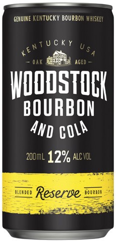 Woodstock & Cola Reserve 12% 4 Pack
