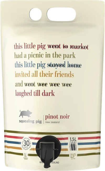 Squealing Pig Pinot Noir Bagnum 1.5L