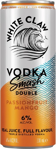 White Claw Vodka Passonfruit Mango Cans 330mL