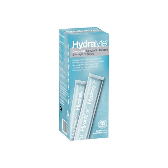 Hydralyte Electrolyte Ice Blocks Pk 16~