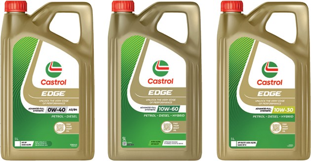 Castrol EDGE 0W-40, 10W-60 OR 10W-30 5L ENGINE OILS^