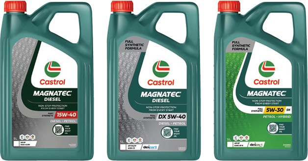 SELECTED Castrol MAGNATEC DIESEL 5L ENGINE OILS^