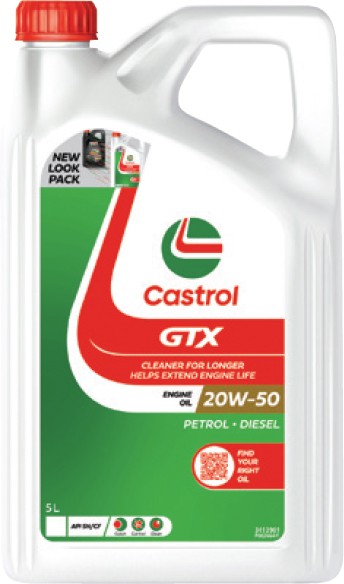 Castrol GTX 20W-50 5L ENGINE OIL^