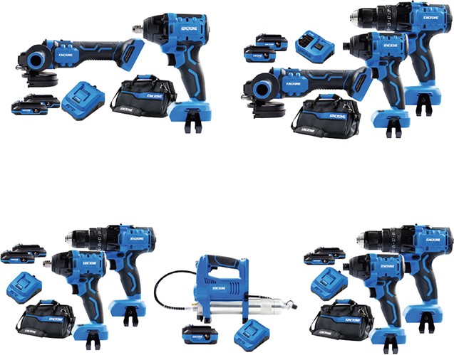 Selected Kincrome 18V Power Tool Kits