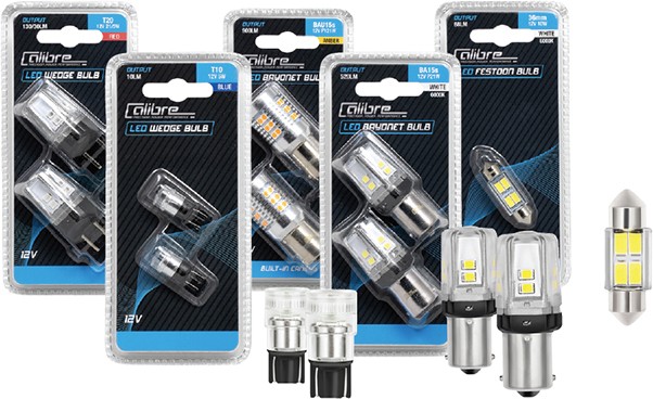 Calibre LED Interior & Signalling Bulbs^