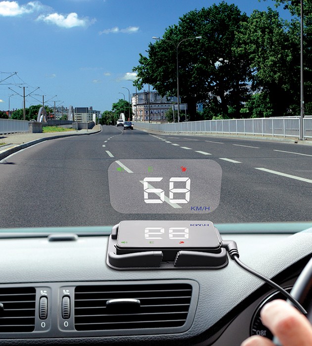 SCA GPS Heads Up Display