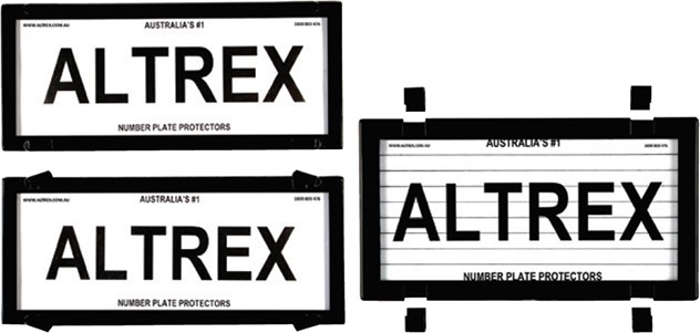 Altrex Number Plate Protector^